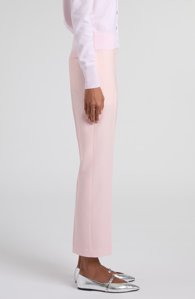 McQueen Wool & Mohair Cigarette Pants, Alternate, color, Rose