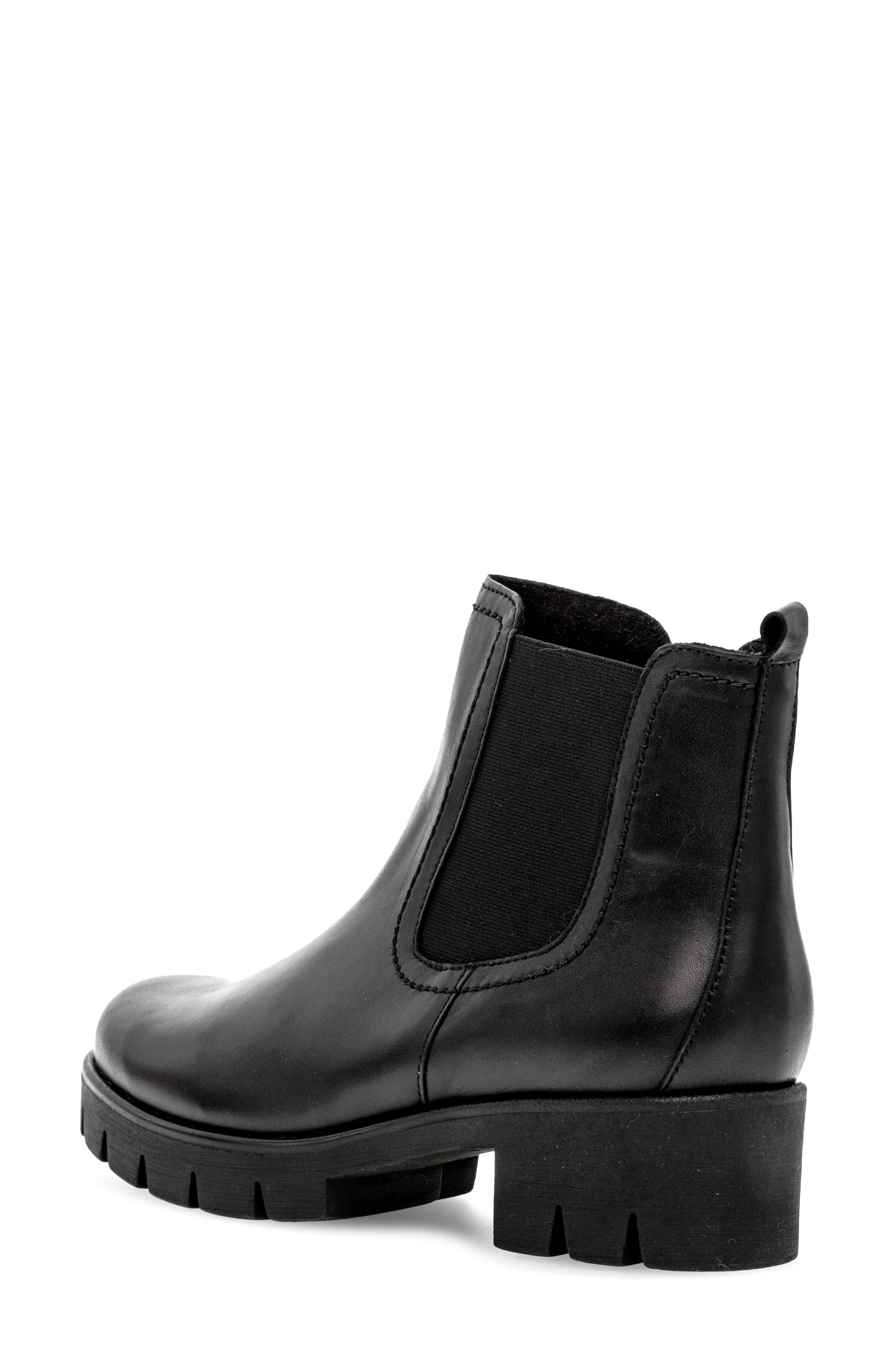 Gabor Lug Sole Platform Bootie, Alternate, color, 