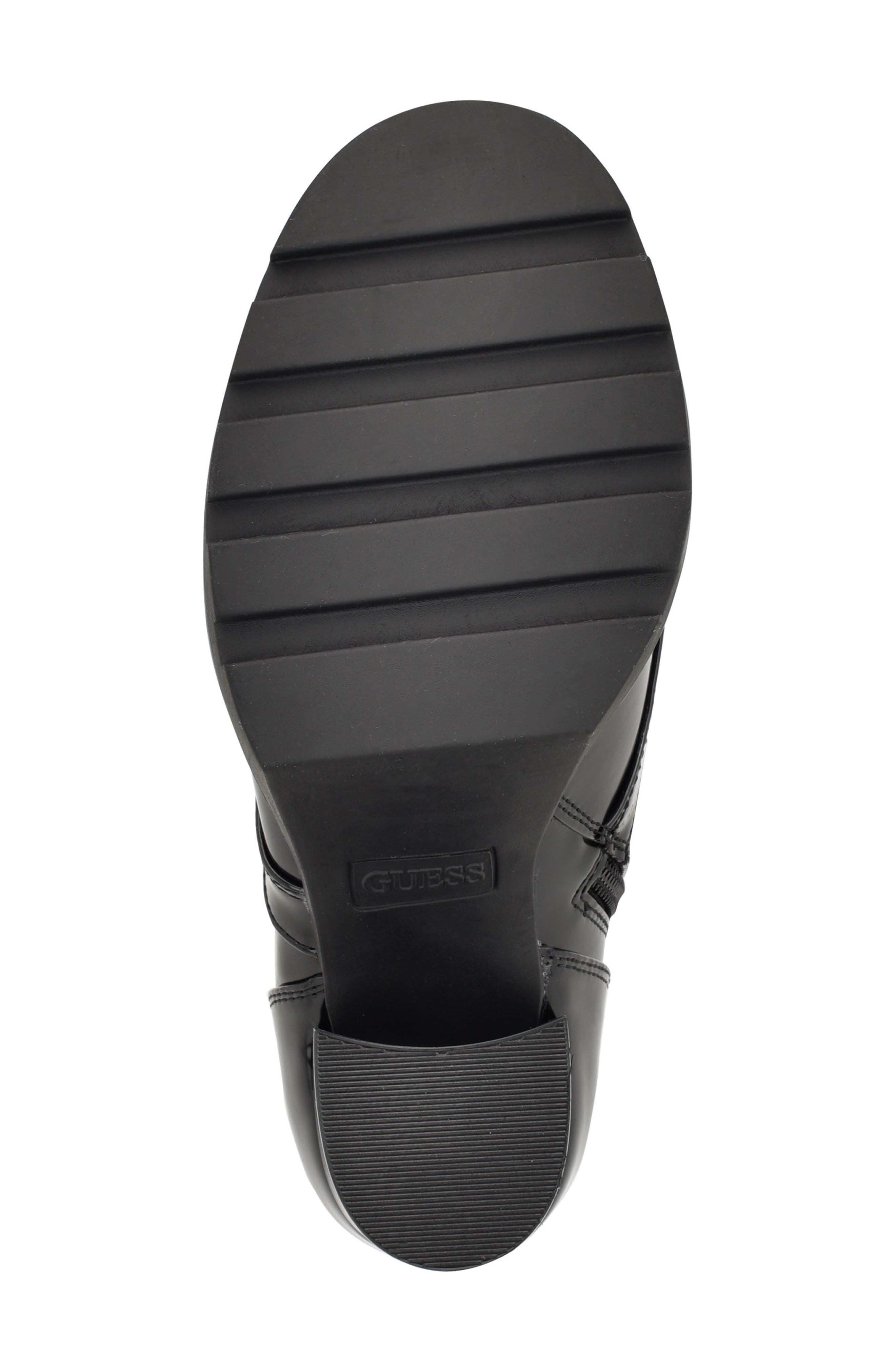 GUESS Neadyn Lace-Up Bootie, Alternate, color, Black 001