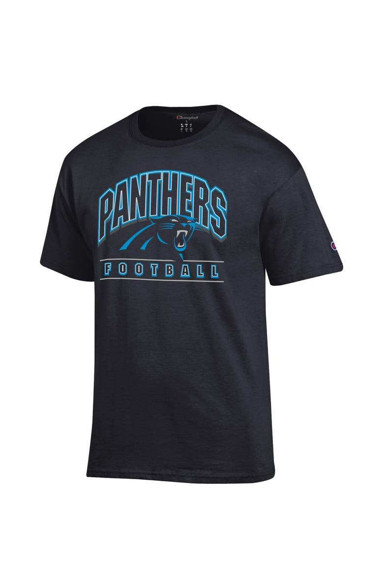 Champion Men's Champion Black Carolina Panthers Football T-Shirt, Alternate, color, Black