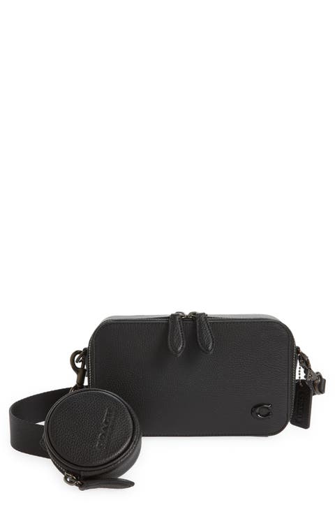 Charter Slim Pebble Leather Crossbody Bag