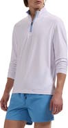 Bugatchi Mélange Quarter Zip Pullover