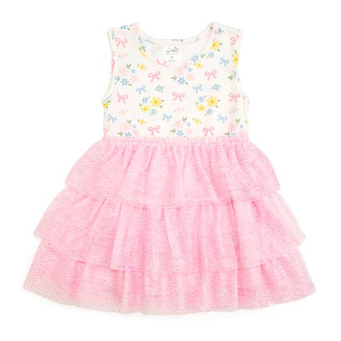 Sweet Floral Tank Tutu Dress (Baby, Toddler & Little Kid)