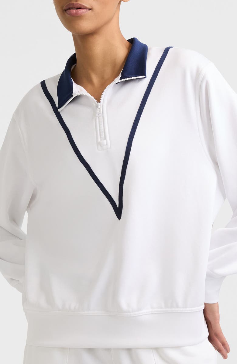 Champion Yearbook Quarter Zip Fleece Sweatshirt, Main, color,