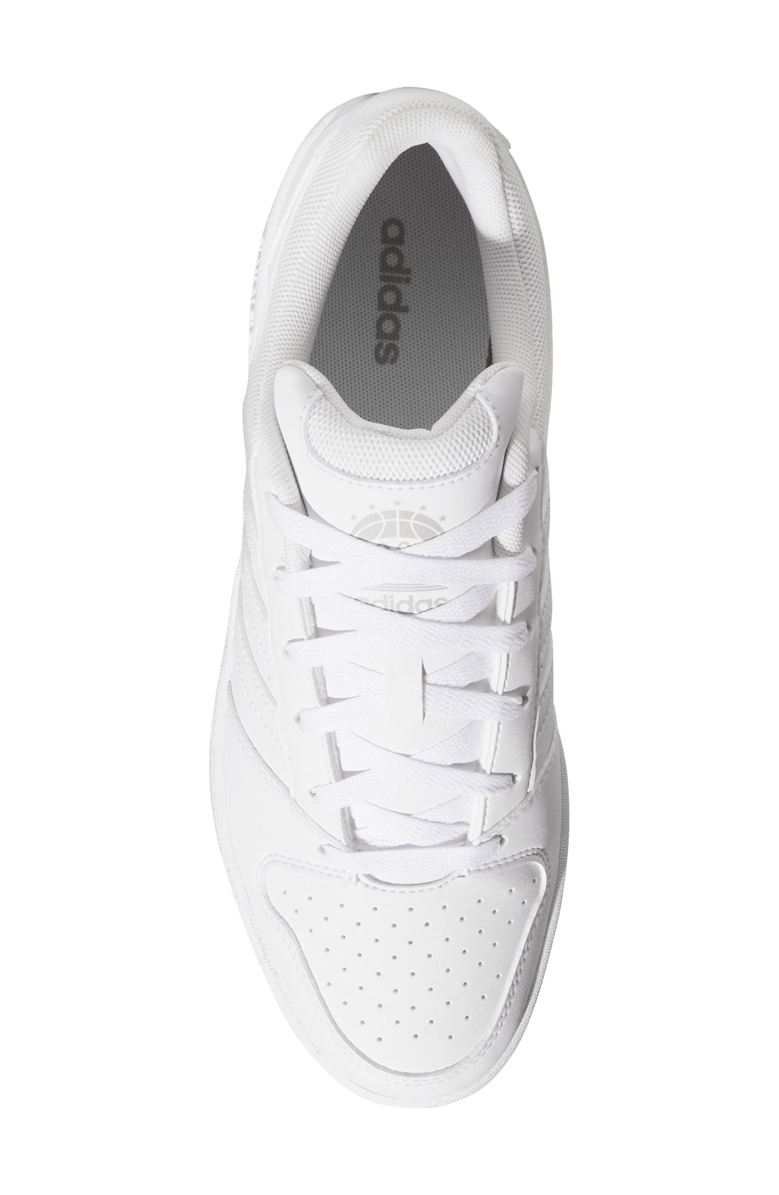 adidas Hoops Classic Sneaker, Alternate, color, White/ White/ Grey Two