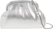 Stella McCartney Falabella Padded Metallic Soft Clutch with Chain