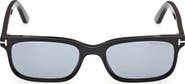 TOM FORD Scout-02 52mm Rectangular Sunglasses