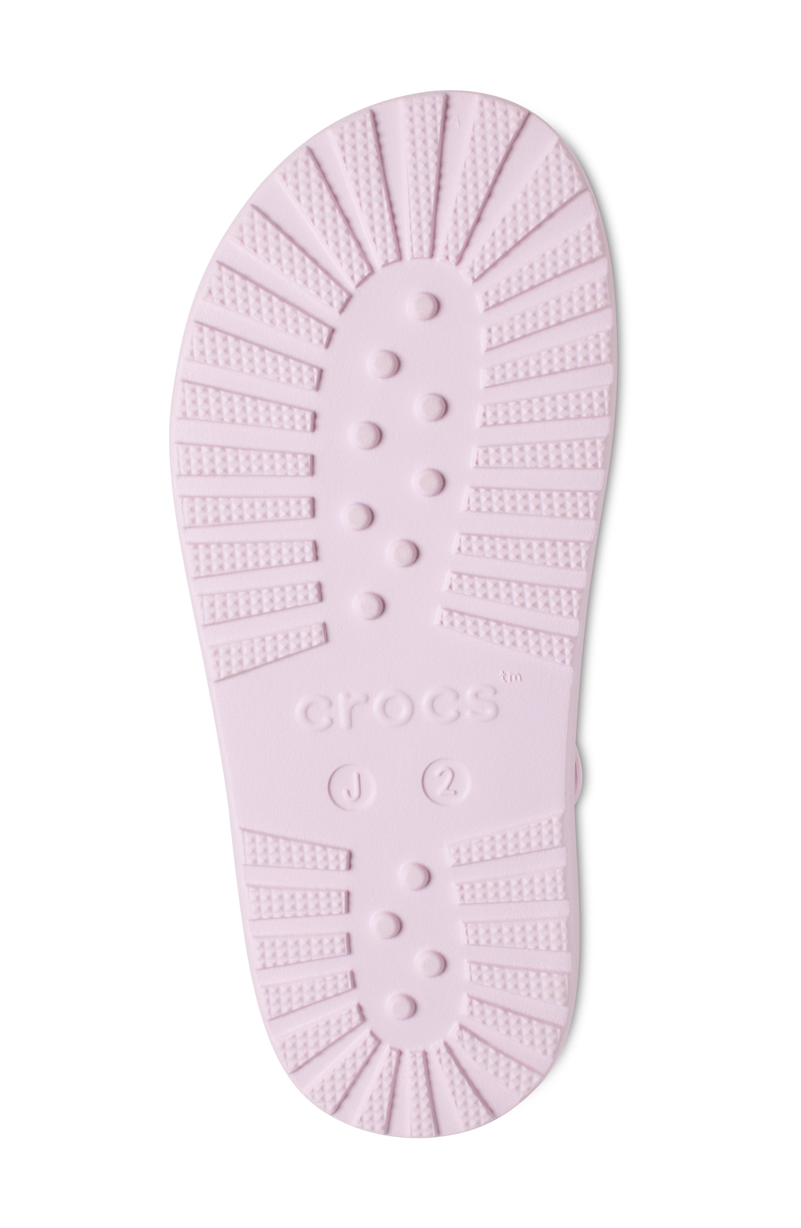 CROCS Kids
 Classic Fisherman Sandal, Alternate, color, Pink Milk