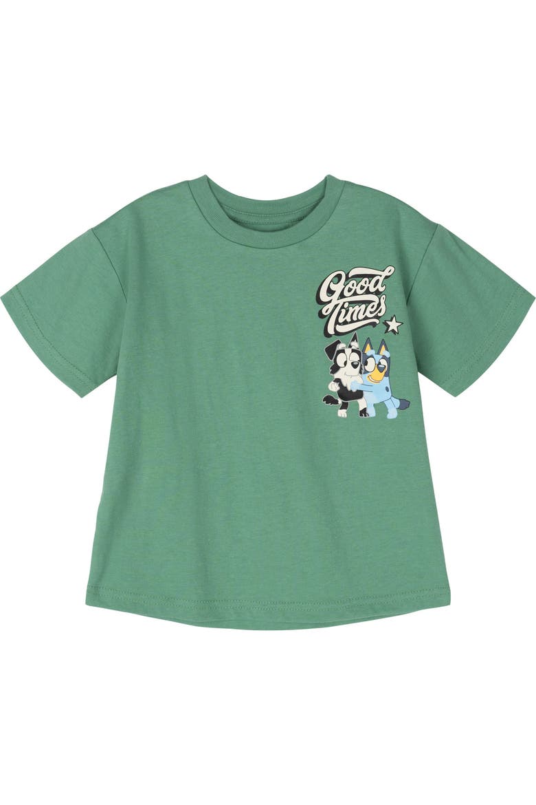 2-Piece Tee and Pants Set, Alternate, color, Bluey Sage Green Gray