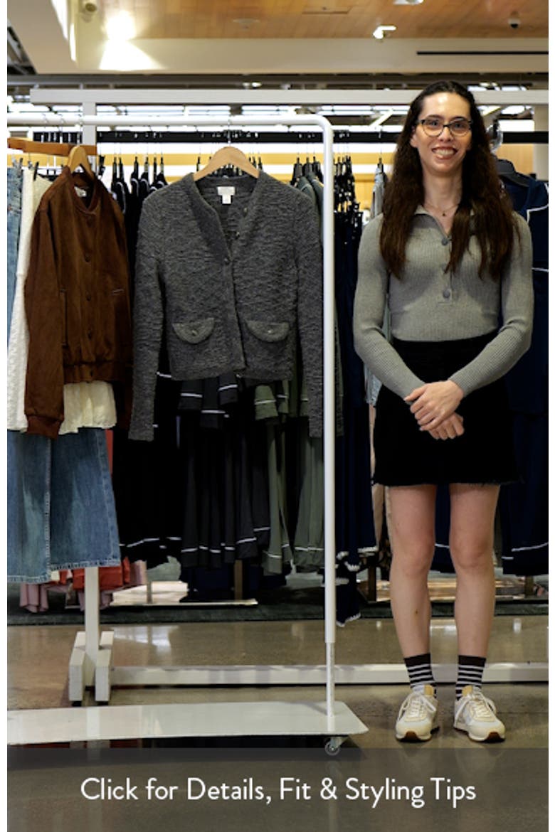 Marled Cardigan Sweater Jacket video