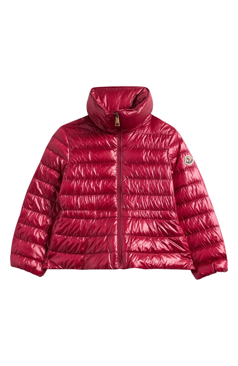 Moncler Kids' Fem Down Jacket, Main, color, Plum