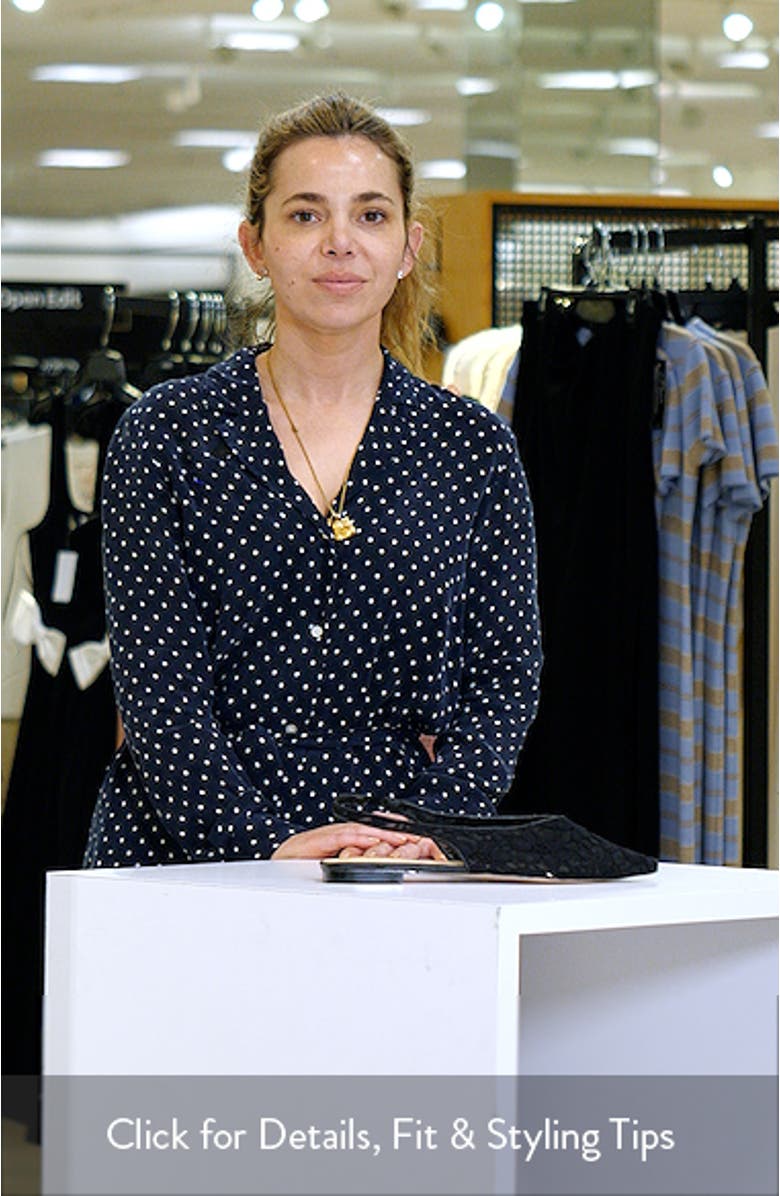 Mezzah Slingback Pointed Toe Flat, sales video thumbnail