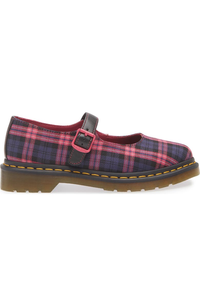 Dr. Martens Elphie Mary Jane, Alternate, color, Black/ Blue/ Pink Multi