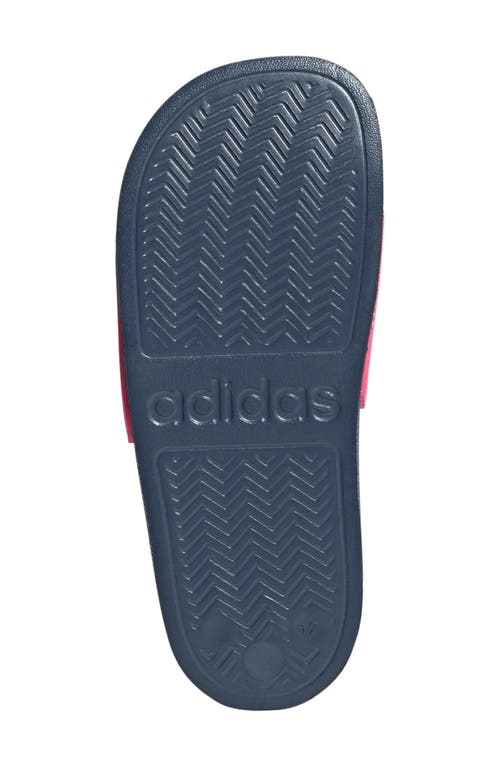 Adidas Originals Adidas Kids' Adilette Sandal In Pink/metallic/preloved Ink
