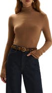 Favorite Daughter Be Your Girl Turtleneck Merino Wool Blend Sweater