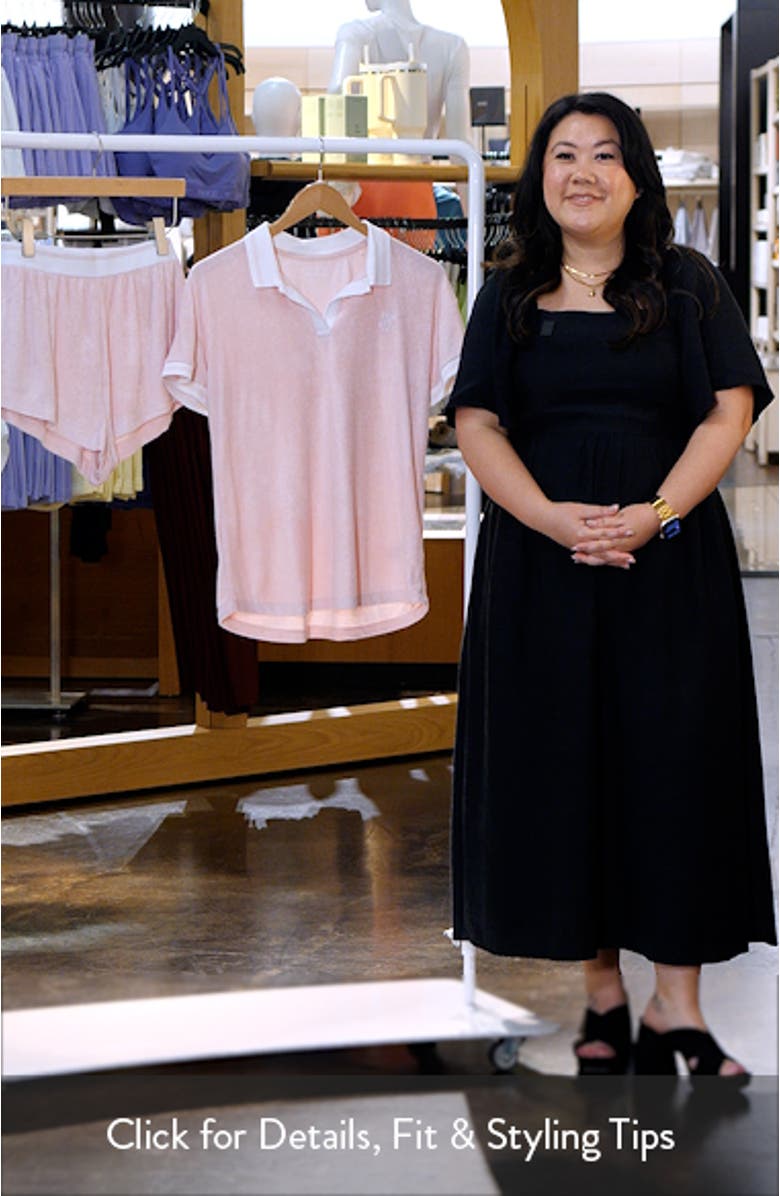 Tennis Terry Cloth Short Pajamas, sales video thumbnail