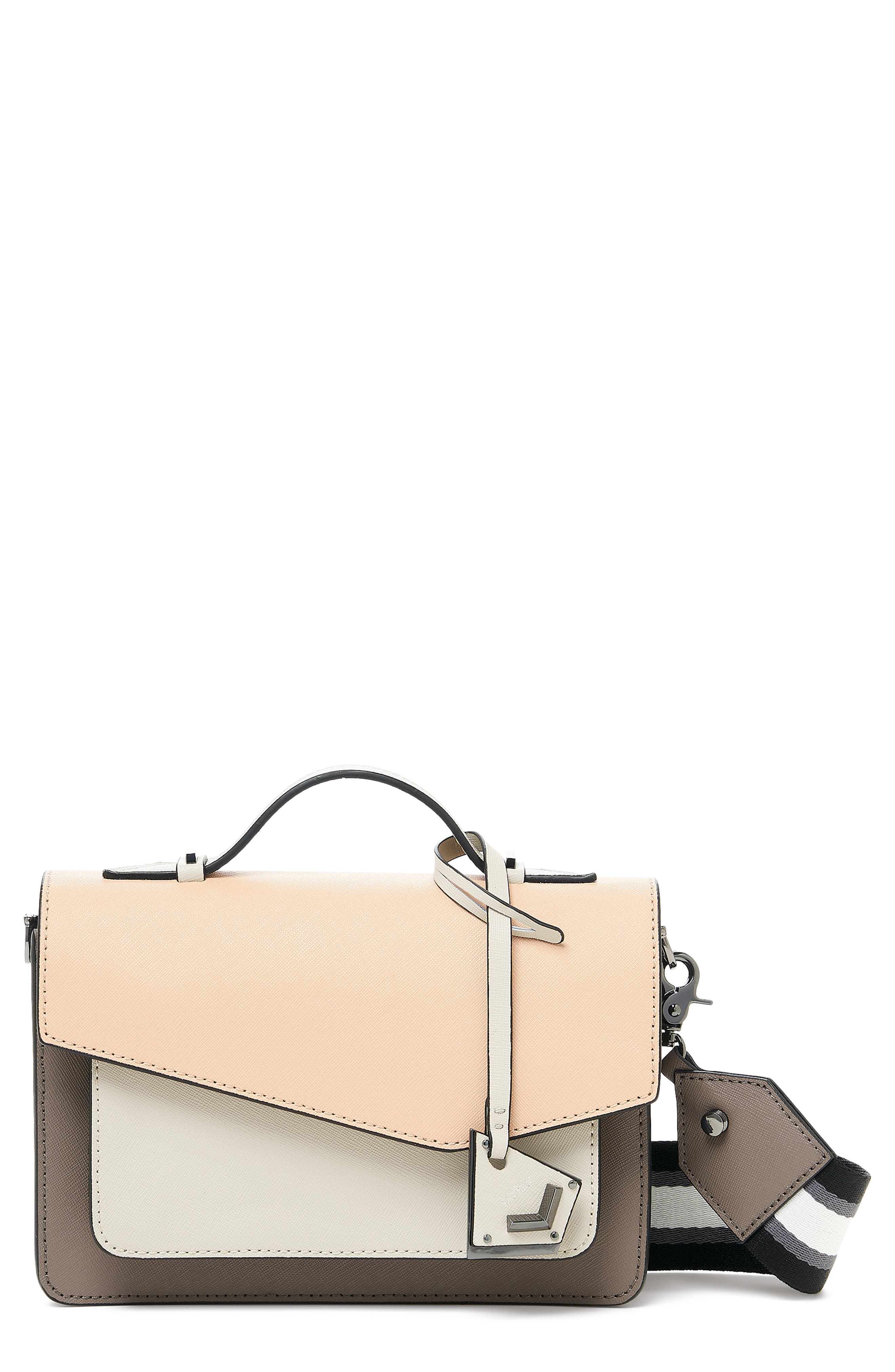Botkier Cobble Hill Calfskin Leather Crossbody Bag, Main, color, 