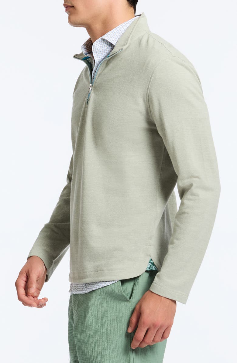 Robert Graham Hobson Quarter Zip Pullover, Alternate, color, 