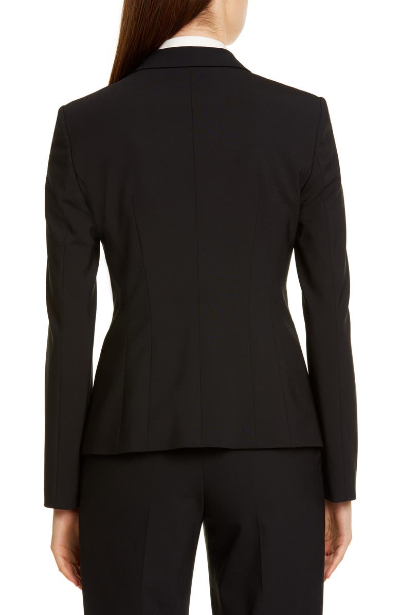 BOSS Julea Stretch Wool Jacket, Alternate, color,