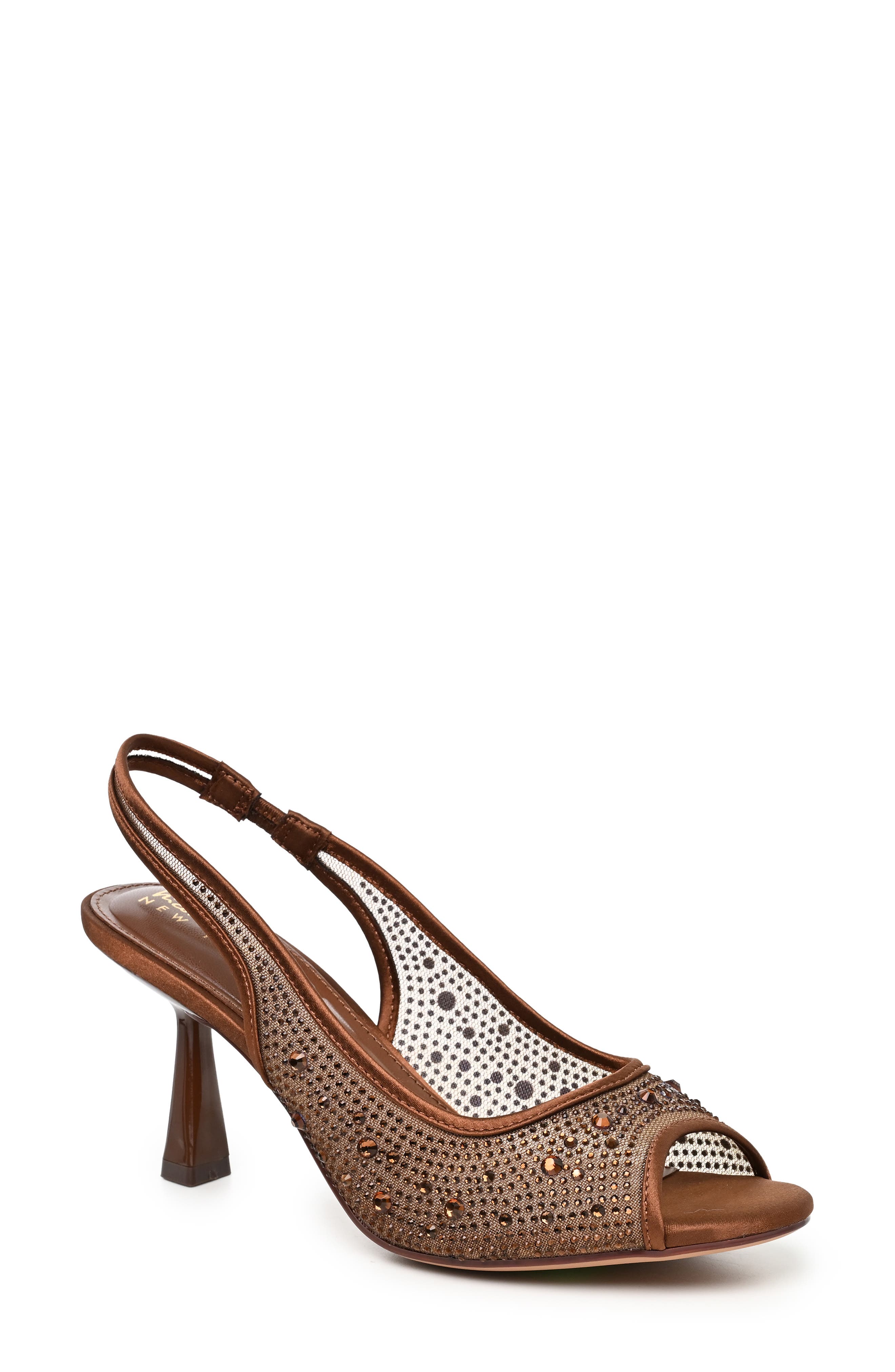 BROWN BLING MESH