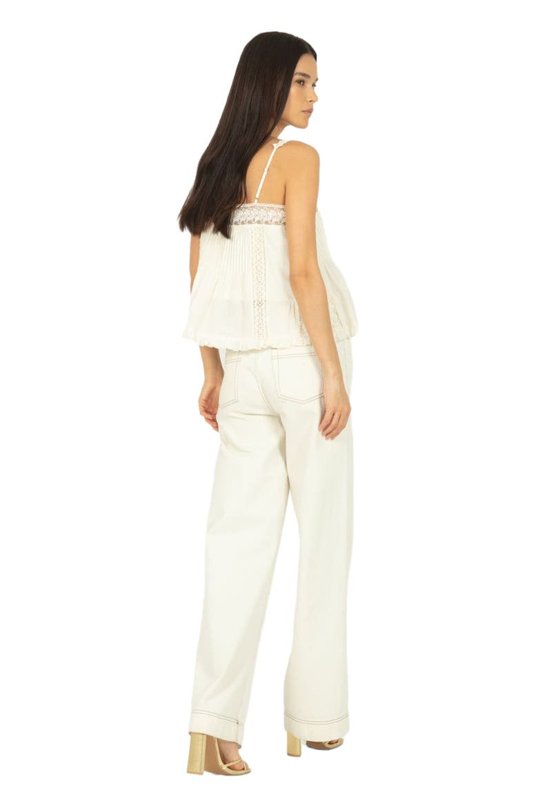 Audrey Top, Alternate, color, ANTIQUE CRÈME