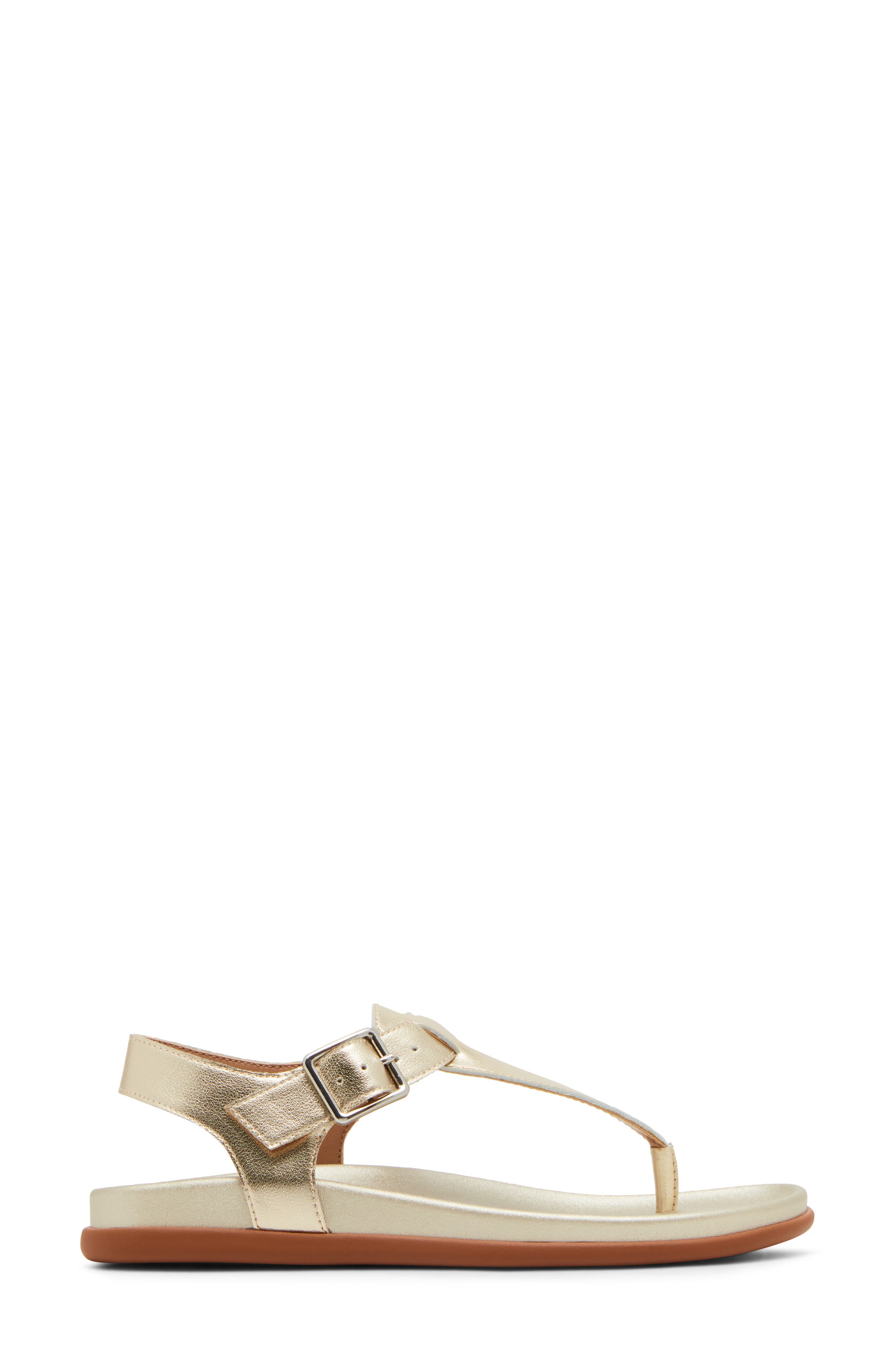 Blondo Nelli Sandal, Alternate, color, Gold Leath