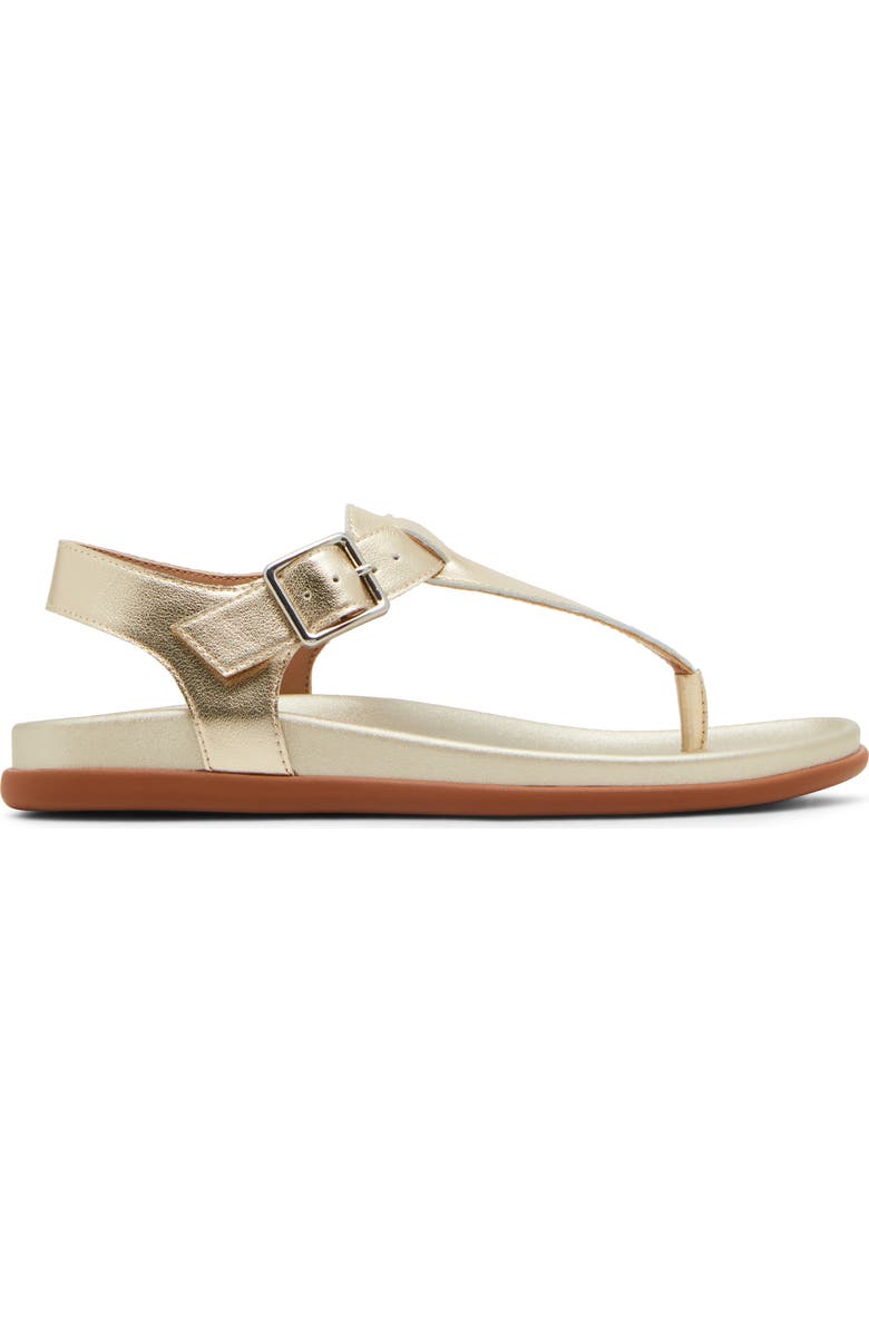 Blondo Nelli Sandal, Alternate, color, Gold Leath