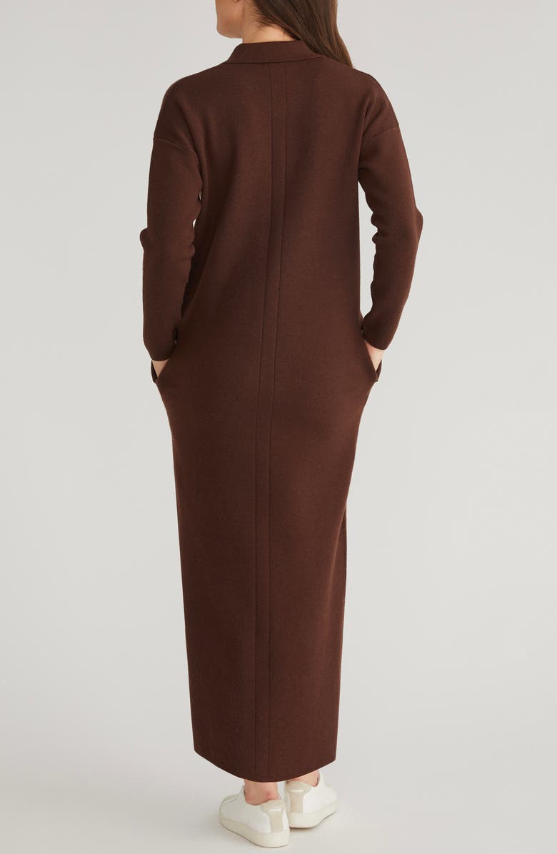 525 Christine Long Sleeve Button-Up Sweater Dress, Alternate, color, 