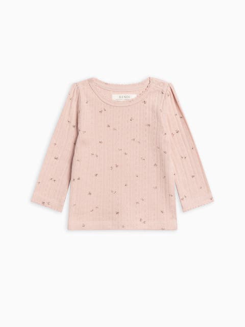 Kate Pointelle Top (Baby, Toddler & Little Kids)