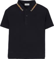 Burberry Cotton Pique Polo Shirt