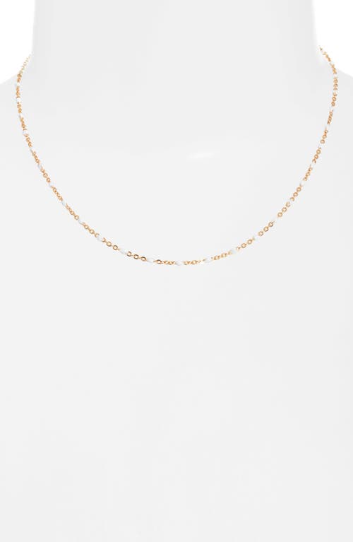Set & Stones Kaz Bead Station Necklace In Multi