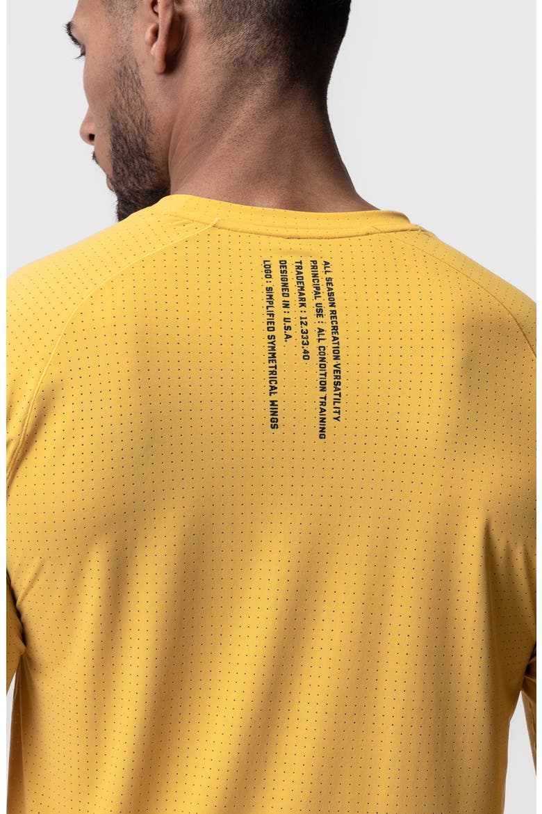 Laser Vent Established Long Sleeve Shirt, Alternate, color, Amber