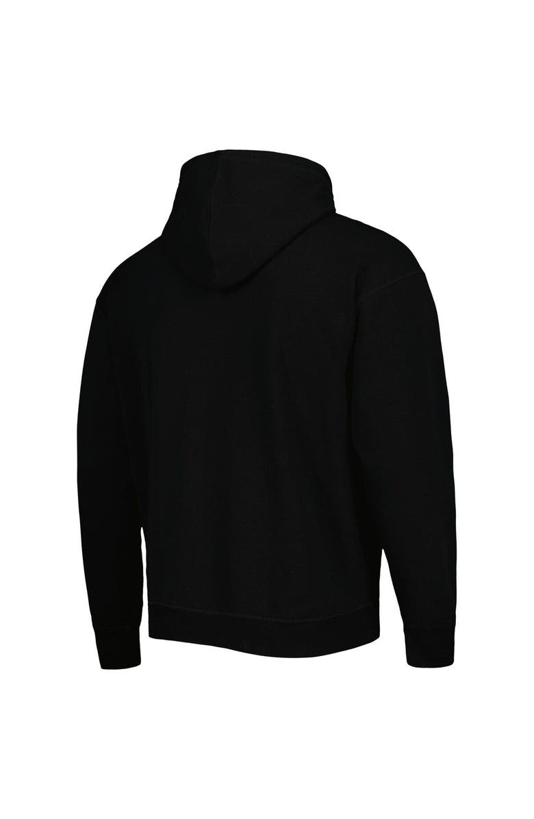 TOMMY JEANS Men's Tommy Jeans Black Miami Heat Bernard Half-Zip Hoodie, Alternate, color, Black
