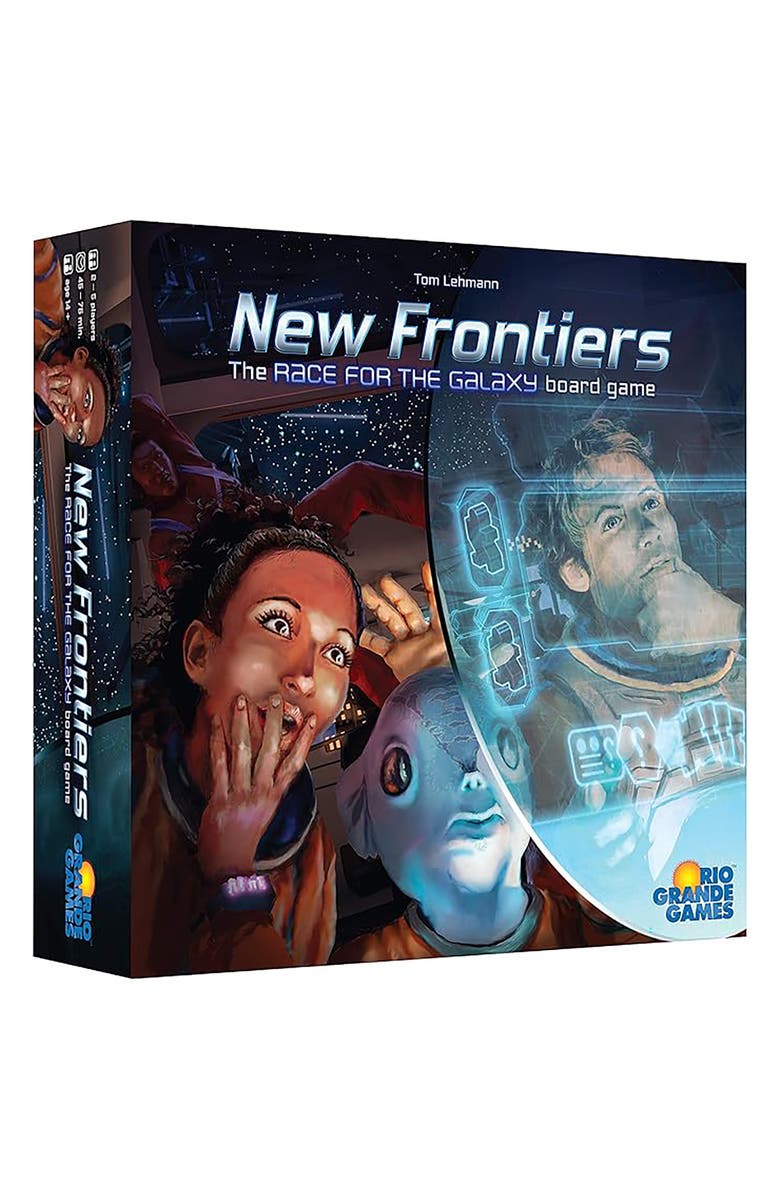 Rio Grande Games New Frontiers The Race For The Galaxy Board Game, Main, color, Multicolored