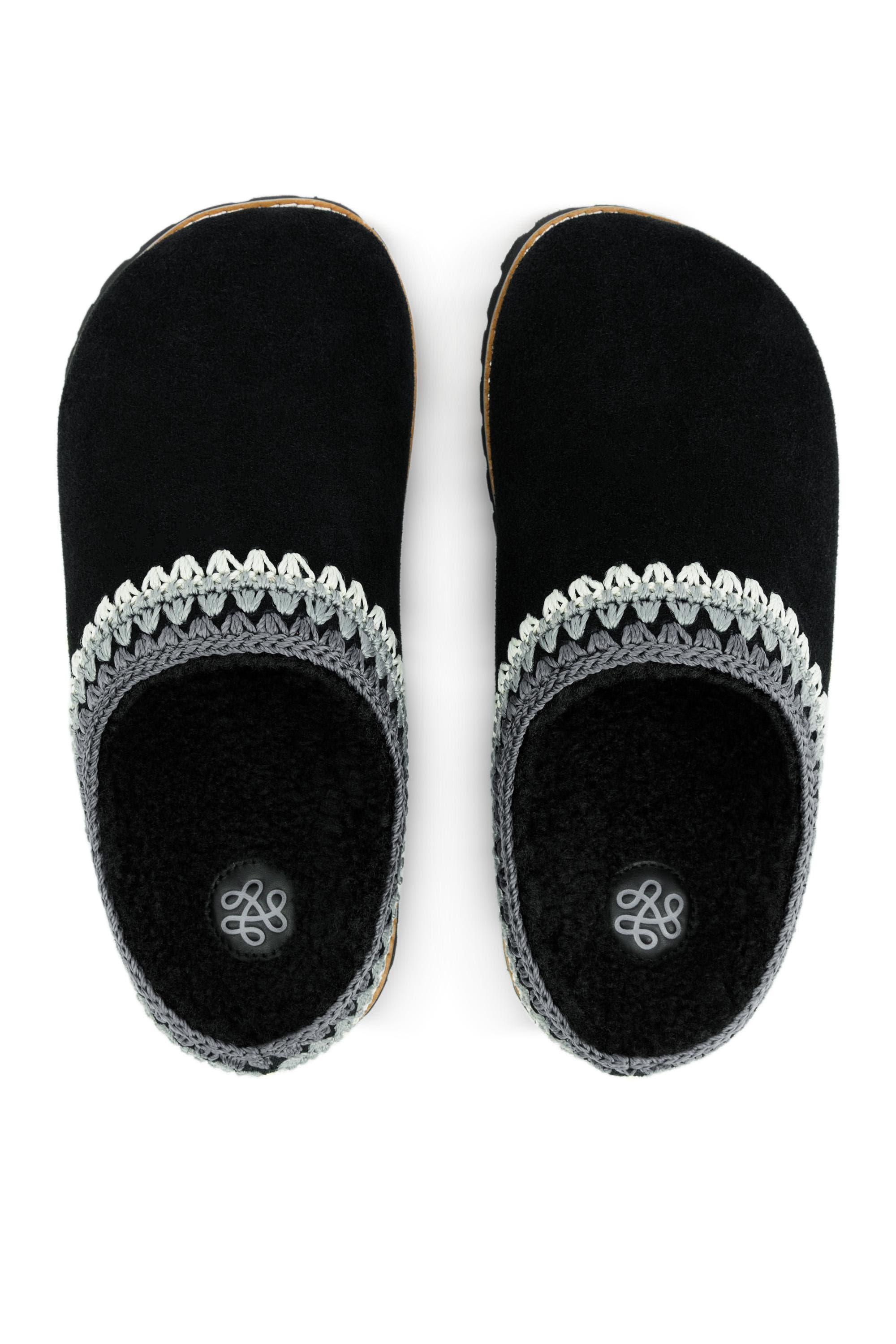 The Sak Bolinas Everyday Clog, Alternate, color, Black Shearling