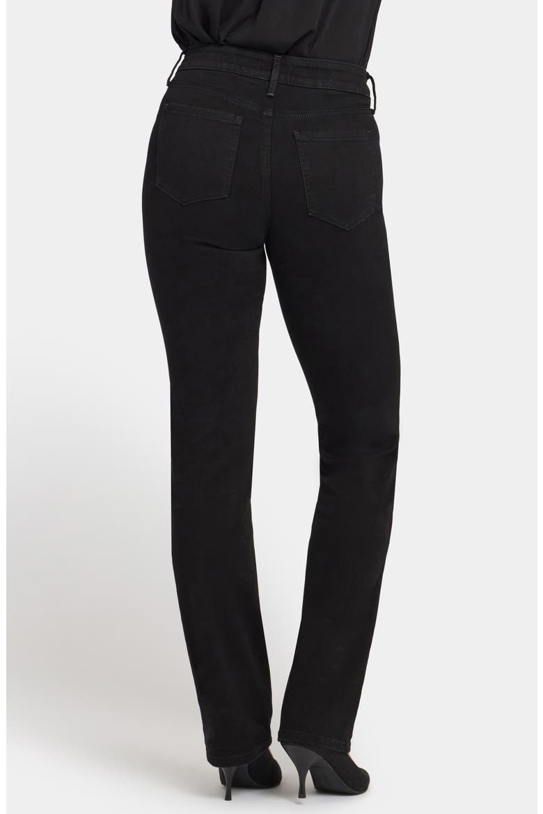 Marilyn Straight Leg Jeans, Alternate, color, BLACK RINSE