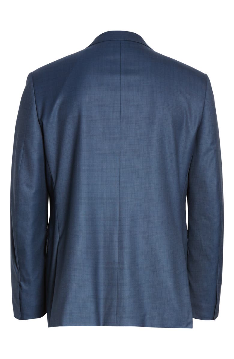 ZEGNA Ermenegildo Zegna Milano Classic Fit Plaid Wool Suit, Alternate, color, 