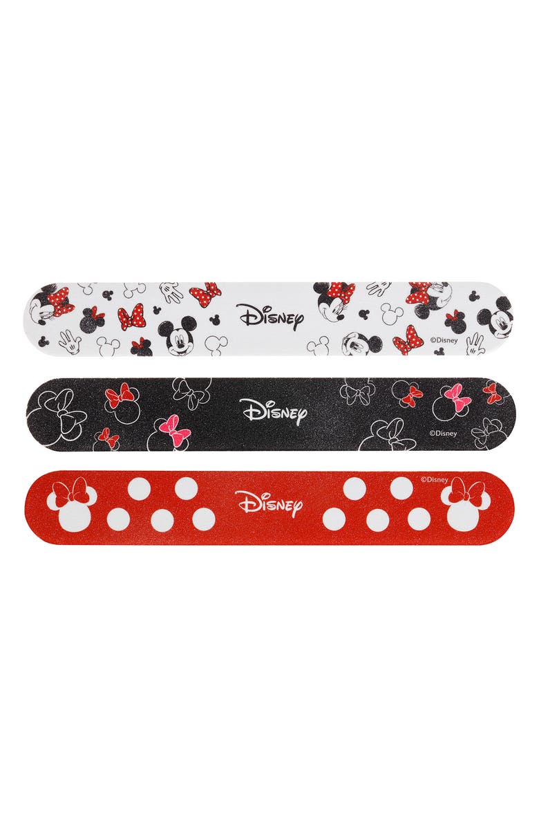 TWEEZERMAN Disney's Mickey Mouse and Minnie Mouse Ear-esistible Nail Files, Alternate, color, 