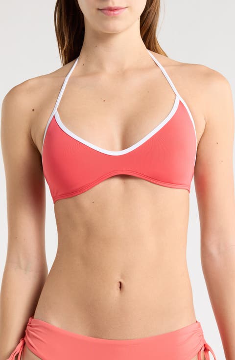 Classic Surf Halter Swim Top