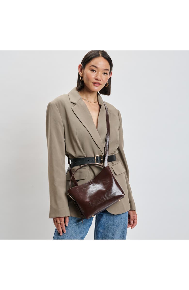 MODA LUXE Sophie Crossbody, Alternate, color, Chocolate