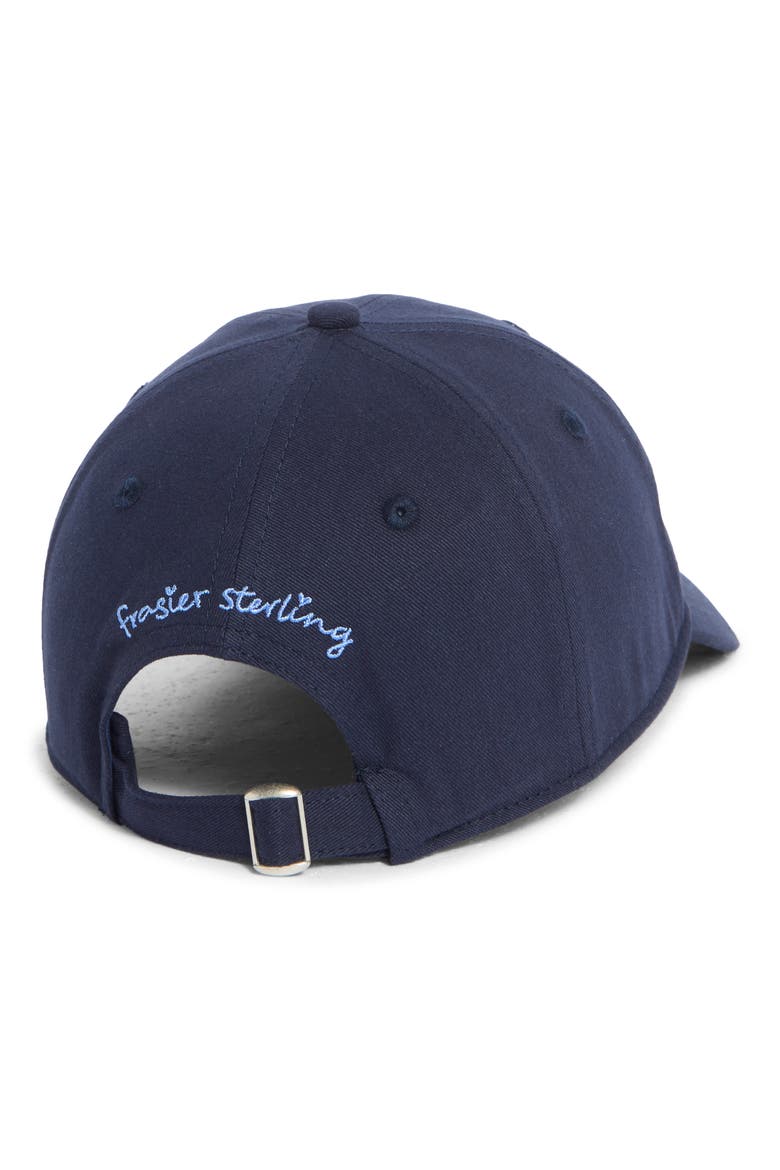 Cape Cod Canvas Adjustable Baseball Cap, Alternate, color, NAVY