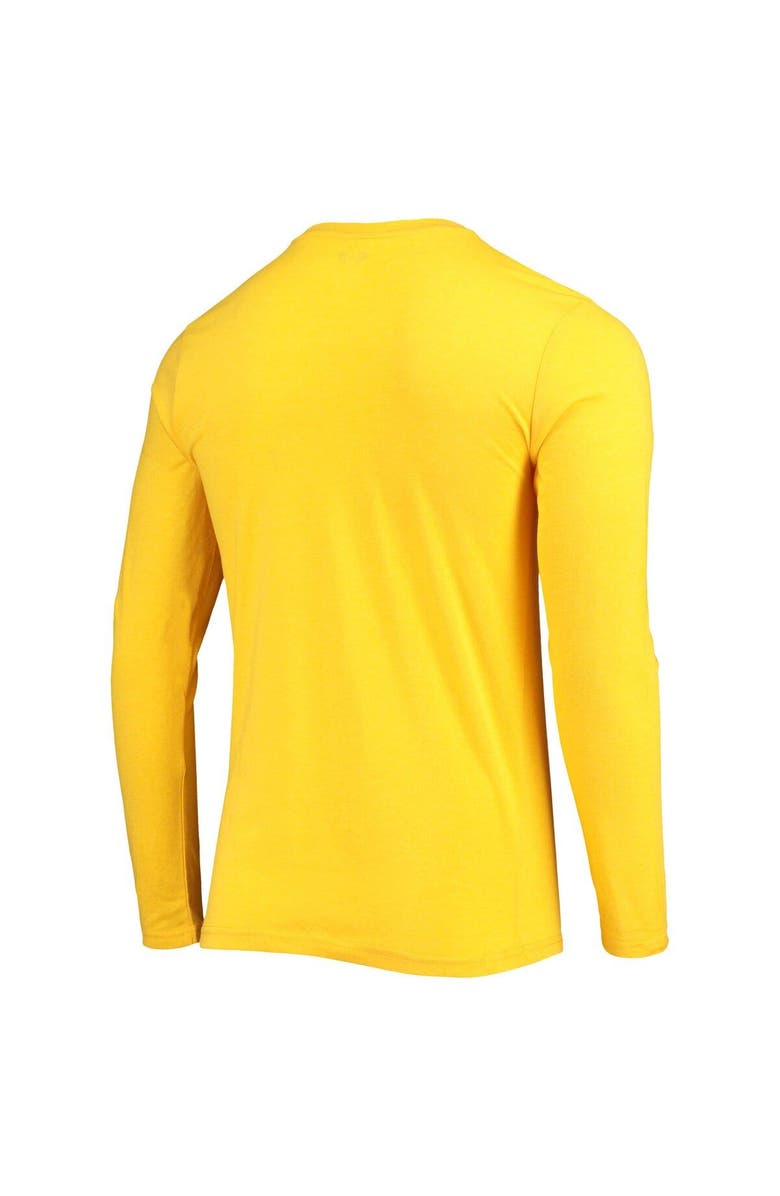 CONCEPTS SPORT Men's Concepts Sport Navy/Gold Utah Jazz Long Sleeve T-Shirt & Pants Sleep Set, Alternate, color, Gold