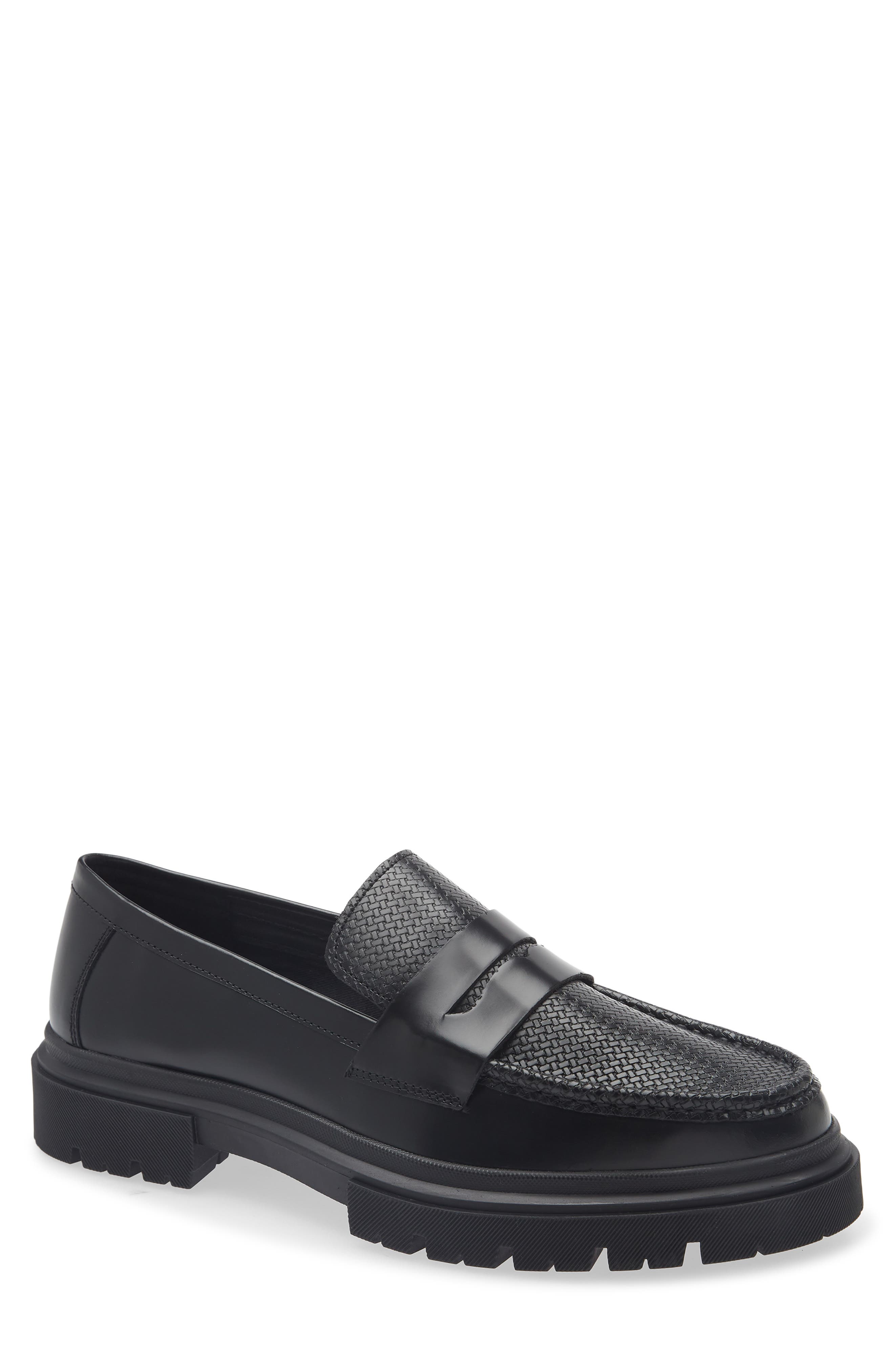 Steve Madden Zarco Penny Loafer, Main, color, Black
