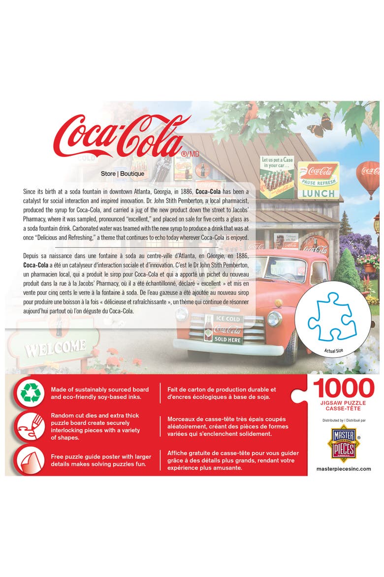 Coca-Cola Store 1000 Piece Jigsaw Puzzle, Alternate, color, Multicolor