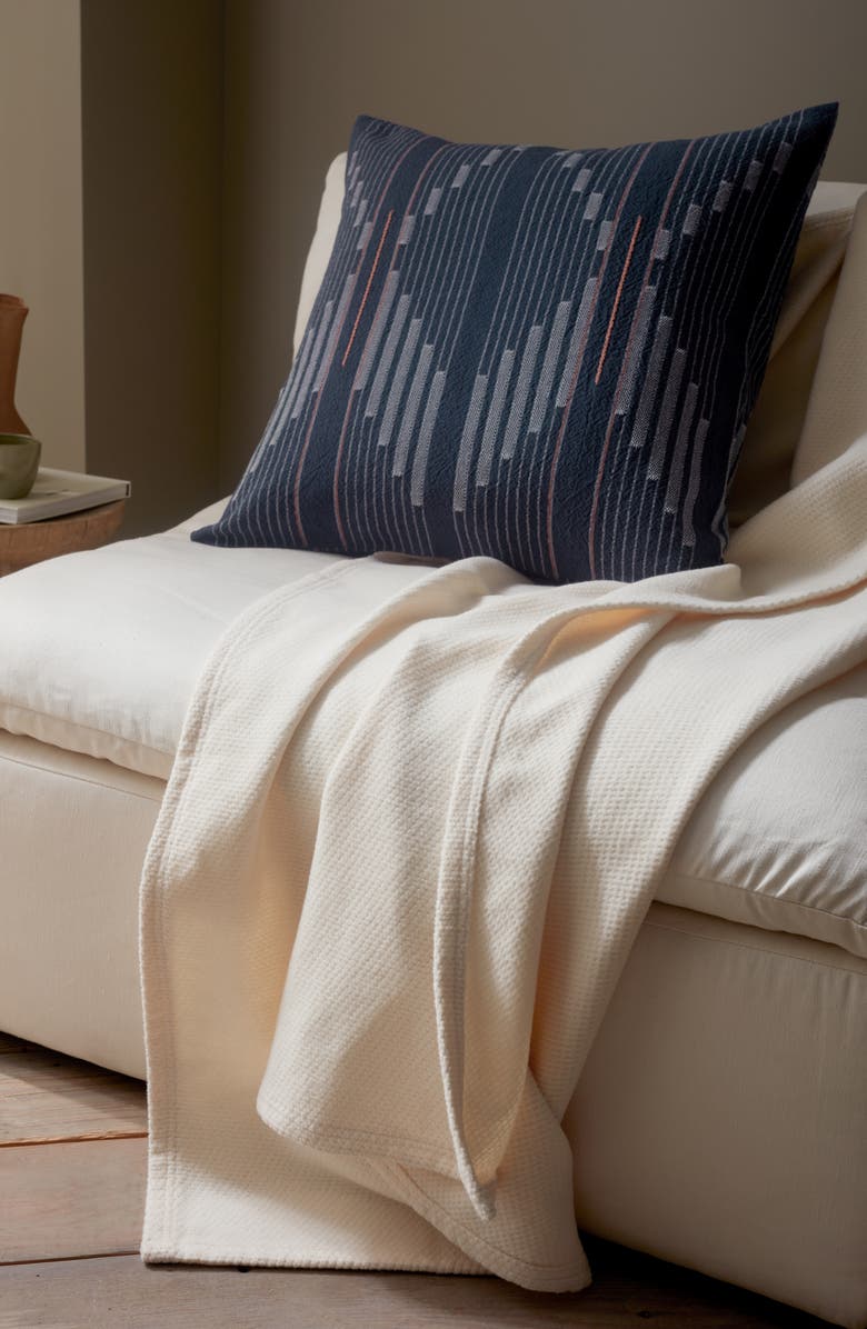 Coyuchi Morelia Jacquard Organic Cotton Pillow Cover, Alternate, color, Harvest