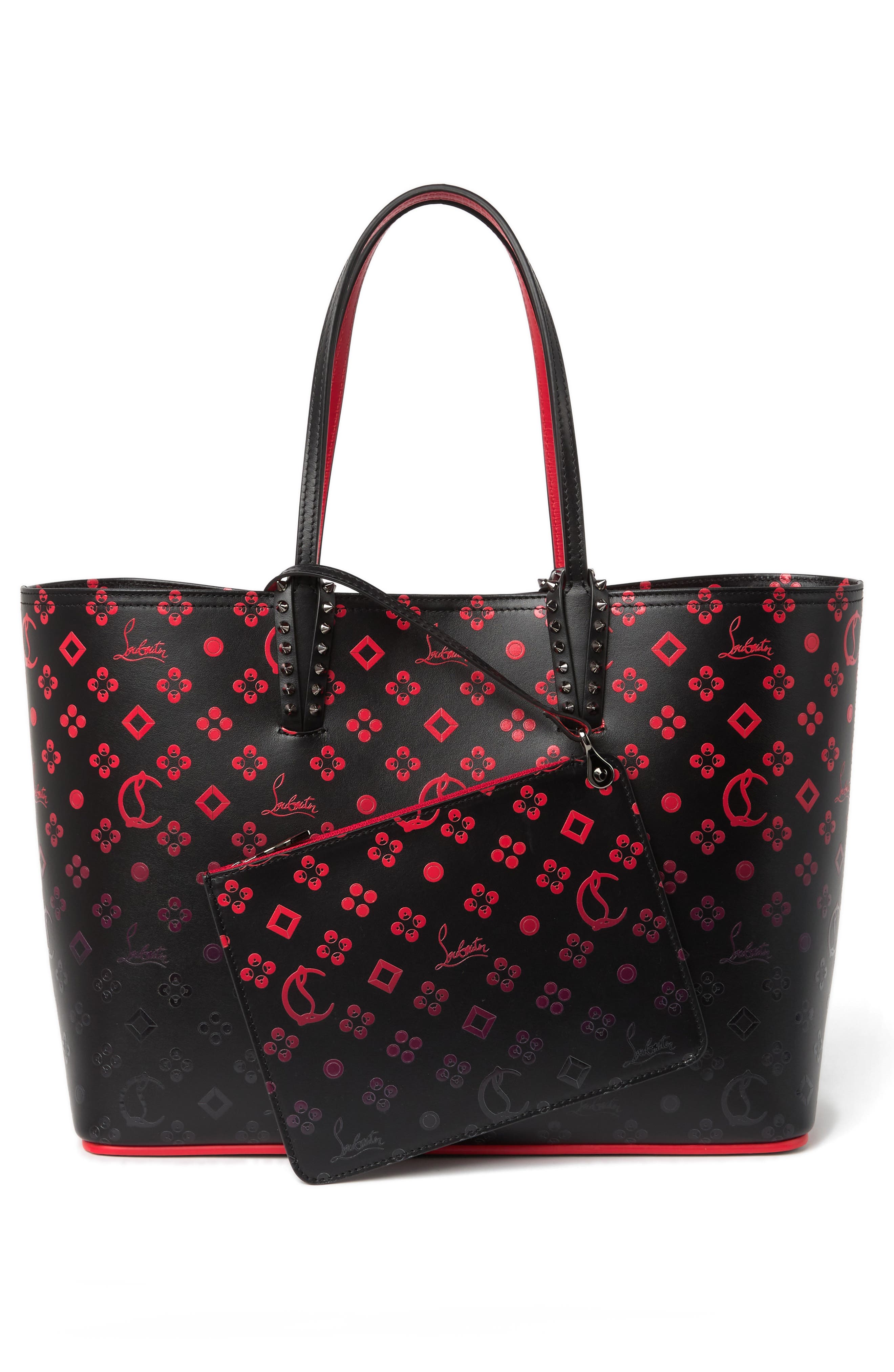Christian Louboutin Cabata Loubinthesky Leather Tote, Alternate, color, 