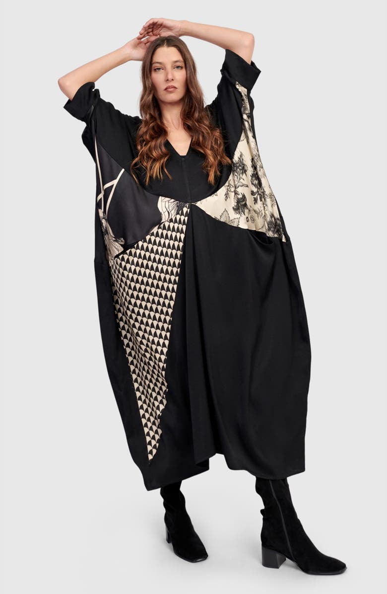 Alembika Grecian Caftan Dress, Alternate, color, Mix