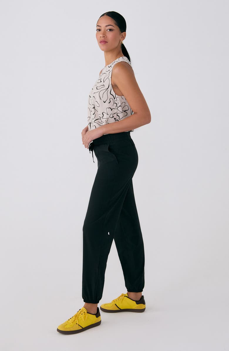 Lole Olivie Joggers, Alternate, color, Black