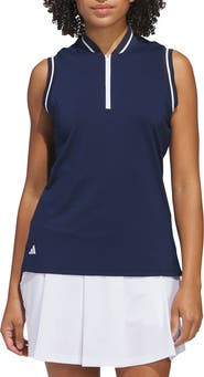 adidas Golf Ultimate 365 Sleeveless Golf Half Zip Top