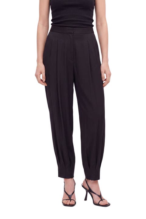 Belted Harem Trousers